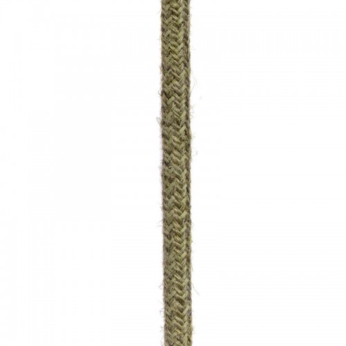 Στρογγυλό Υφασμάτινο καλώδιο από φυσική Τριχιά Σκούρο Καφέ RN26 - Creative Cables