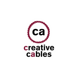 Κρεμαστό Φωτιστικό Εξωτερικού Χώρου EIVA ELEGANT Γκρι με 1,5m Υφασμάτινο Καλώδιο, Ροζέτα Σιλικόνης Και Στεγανό Ντουί IP65 - Creative Cables