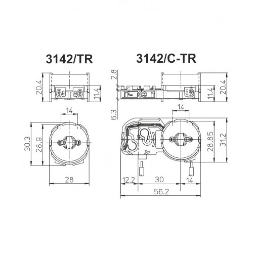 ΝΤΟΥΙ ΦΘΟΡΙΟΥ Τ8 3142/TR - Cubalux