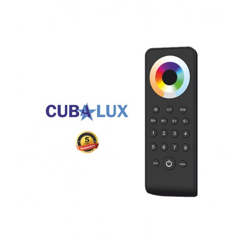 RF RGB/RGBW CONTROLLER ΜΕ ΧΕΙΡΙΣΤΗΡΙΟ ΑΦΗΣ 4X4A 12-24VDC - Cubalux