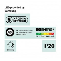 Ταινία Led 12W 24V IP20 JAZZ CRI 90 5 μέτρα - Θερμό Λευκό 2700K - CUBALUX