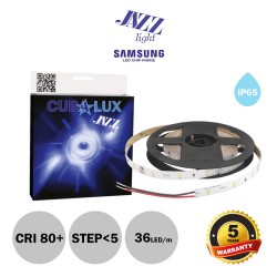 Ταινία Led JAZZ 12V 14,4 Watt IP65 SAMSUNG Chip Ουδέτερο λευκό 4000K - 5 μέτρα - CUBALUX