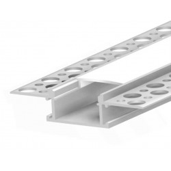 Προφίλ Αλουμινίου Γυψοσανίδας Τ Φαρδύ 2 μέτρα - CUBALUX