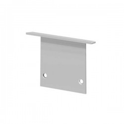 Πλαϊνή Τάπα Για Χωνευτό Μεγάλο Προφίλ Αλουμινίου - CUBALUX