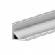 Προφίλ Αλουμινίου Γωνιακό Ασημί 2 μέτρα - CUBALUX