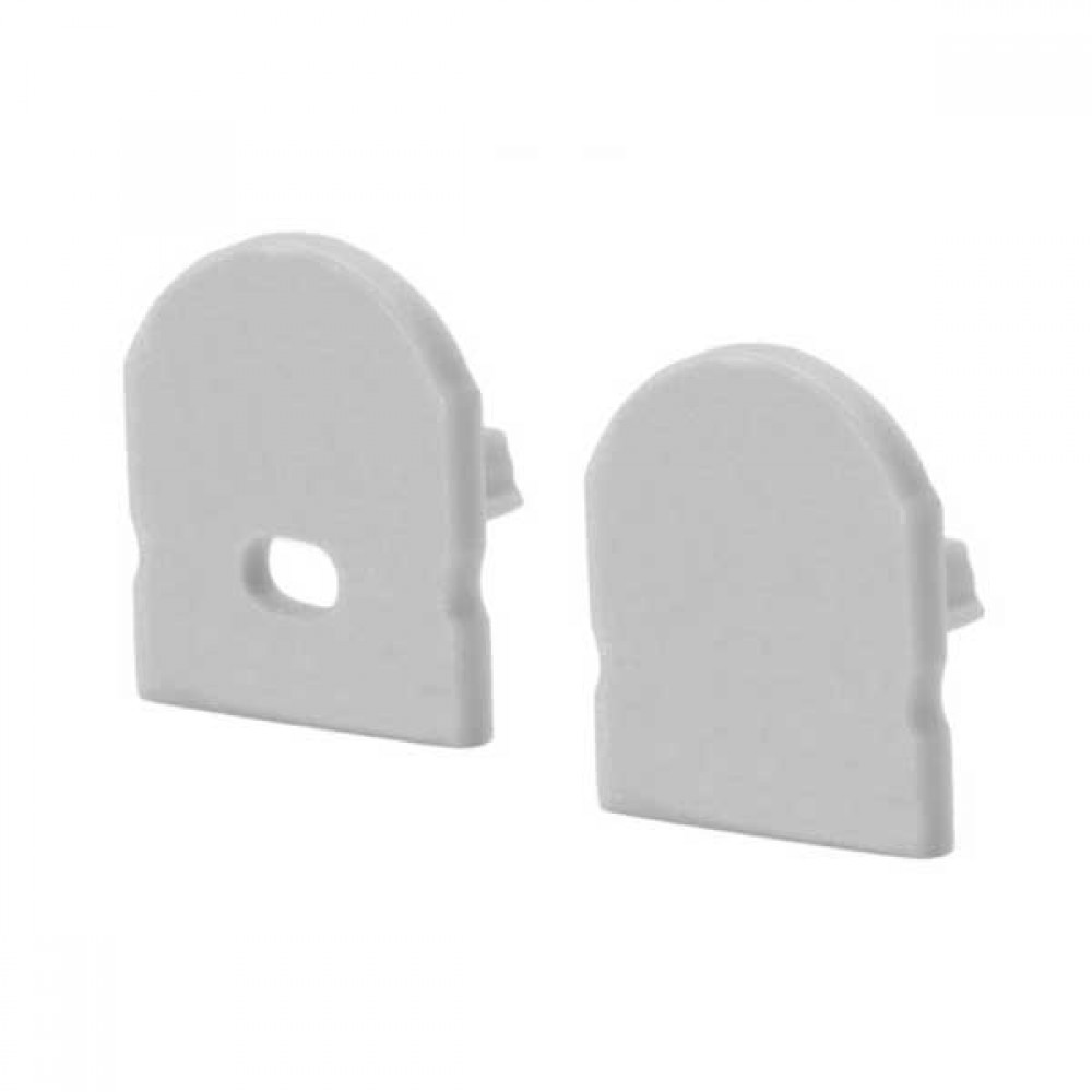 Προφίλ Αλουμινίου Με Φακό Ασημί 2 μέτρα - CUBALUX