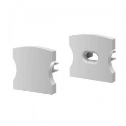 Πλαινή Τάπα Για Προφίλ Αλουμινίου Π Βαθύ - CUBALUX