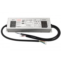 Dimmable 0/1-10V Τροφοδοτικό LED Meanwell 200 Watt 24VDC IP65