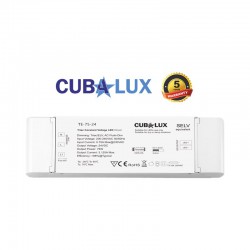 Dimmable TRIAC, Push button τροφοδοτικό LED Cubalux 75 Watt 24VDC IP20