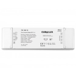 Dimmable TRIAC, Push button τροφοδοτικό LED Cubalux 150 Watt 12VDC IP20