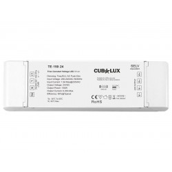 Dimmable TRIAC, Push button τροφοδοτικό LED Cubalux 150 Watt 24VDC IP20