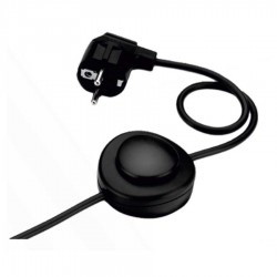 Καλωδίωση με Φις Σούκο Και Ενδιάμεσο Διακόπτη Ποδός 150cm+250cm Σε Διάφορα Χρώματα - CUBALUX