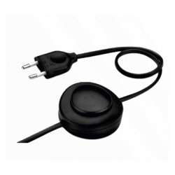 Καλωδίωση με Φις Απλό Και Ενδιάμεσο Διακόπτη Ποδός 150cm+250cm Σε Διάφορα Χρώματα- CUBALUX