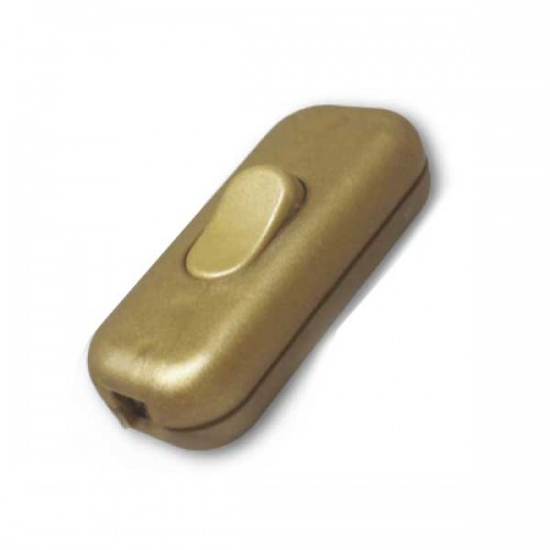 Διακοπτάκι Ενδιάμεσο Χειρός Χρυσό - CUBALUX