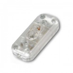 Διακοπτάκι Ενδιάμεσο Χειρός Διάφανο - CUBALUX