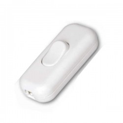 Διακοπτάκι Ενδιάμεσο Χειρός Λευκό - CUBALUX