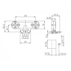 Ντουί G5 908/S-SN-TR CUBALUX