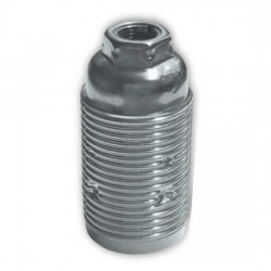 Ντουί E14 Μεταλλικό Με Σπείρωμα Νίκελ - CUBALUX