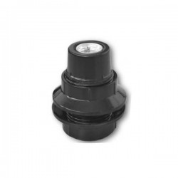 Ντουί E14 Θερμοπλαστικό Με Σπείρωμα και 2 Ροδέλες Λευκό - Μαύρο - CUBALUX