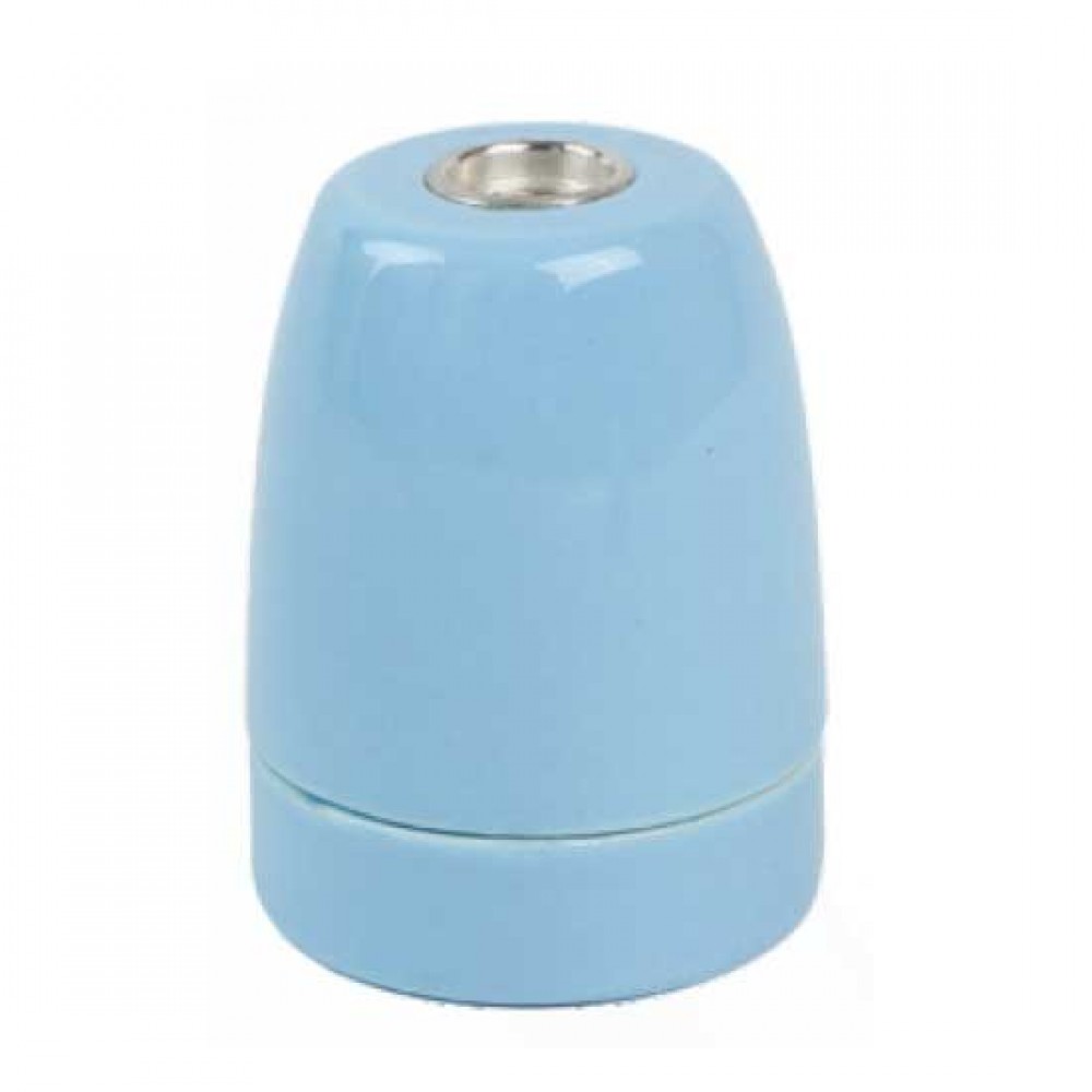 Ντουί Πορσελάνης E27 Σε Διάφορα Χρώματα - CUBALUX