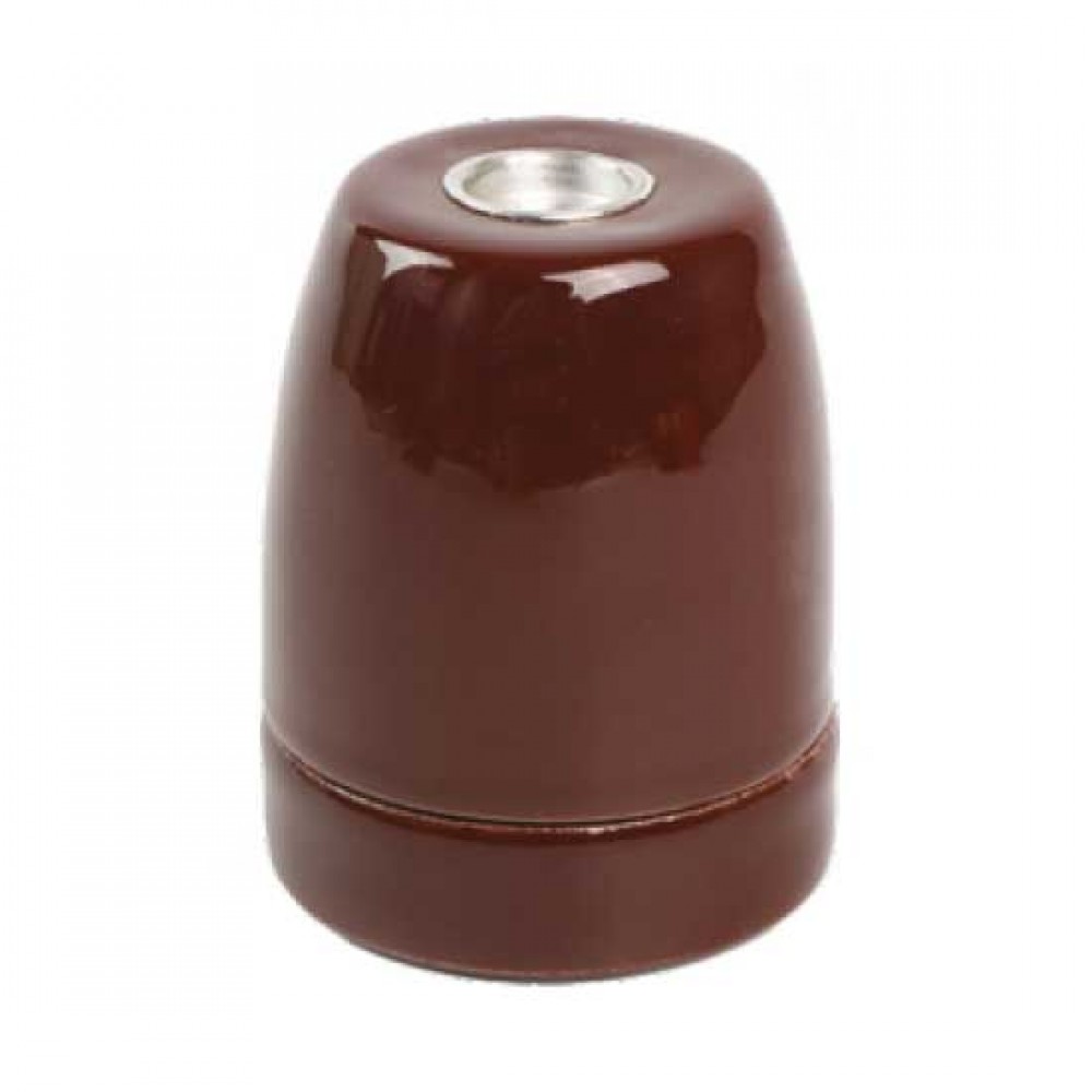 Ντουί Πορσελάνης E27 Σε Διάφορα Χρώματα - CUBALUX