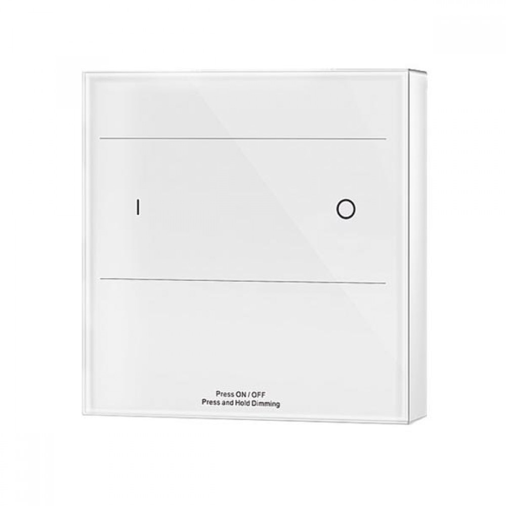 Ασύρματος Διακόπτης Αφής Dimming 1 Ζώνης (Λειτουργία Με Μπαταρία) - Cubalux