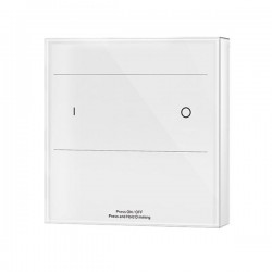 Ασύρματος Διακόπτης Αφής Dimming 1 Ζώνης (Λειτουργία Με Μπαταρία) - Cubalux