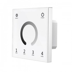 Ασύρματος - DMX512 Διακόπτης Αφής Dimming 4 Ζώνες (Λειτουργία 230VAC) - Cubalux