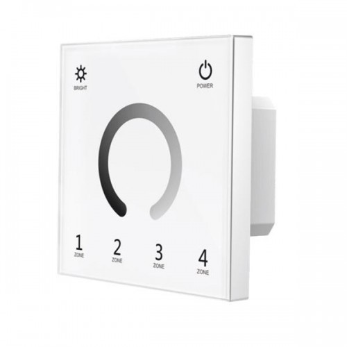 Ασύρματος - DMX512 Διακόπτης Αφής Dimming 4 Ζώνες (Λειτουργία 230VAC) - Cubalux