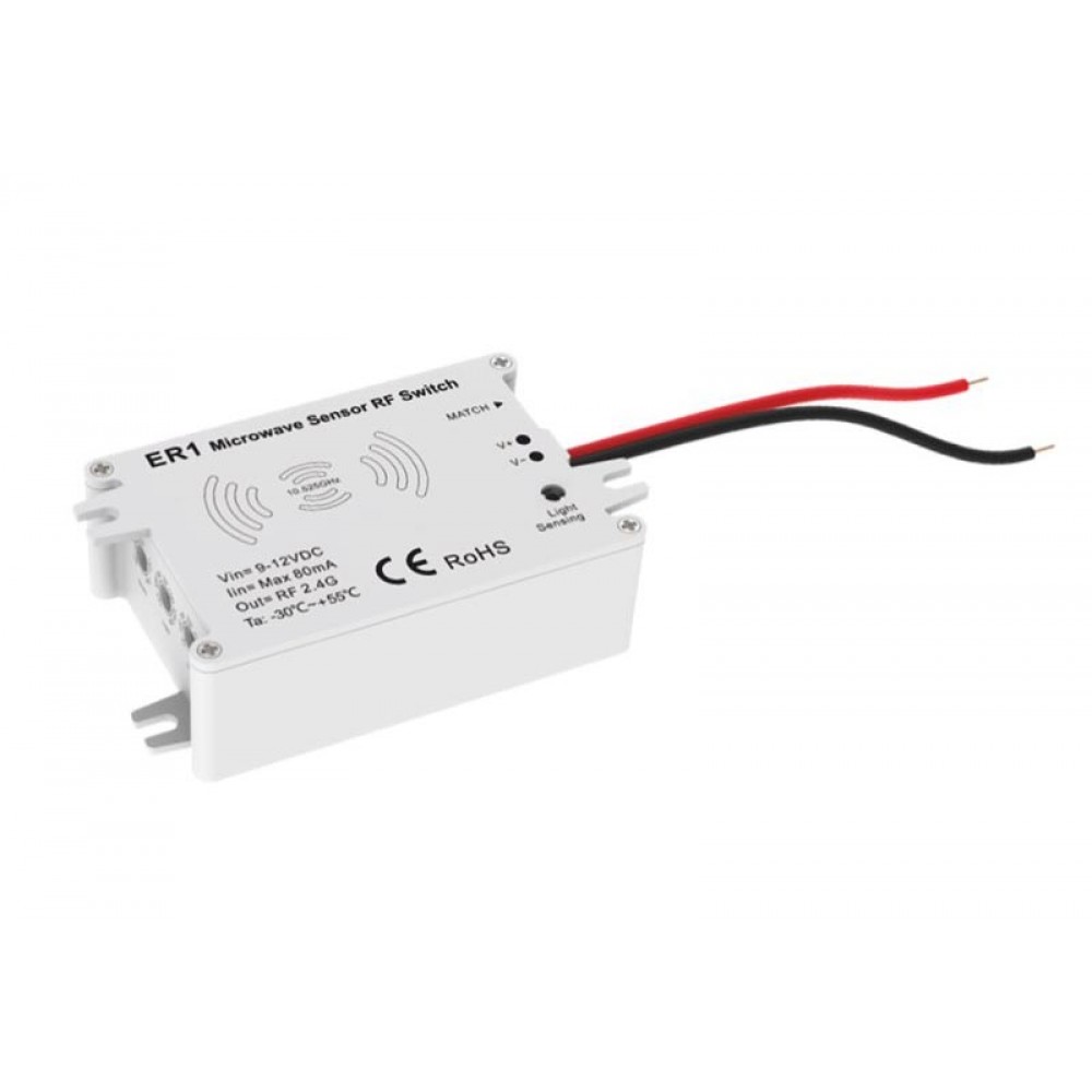 Ασύρματος Αισθητήρας Κίνησης Και Φωτισμού Μικροκυμάτων - Cubalux