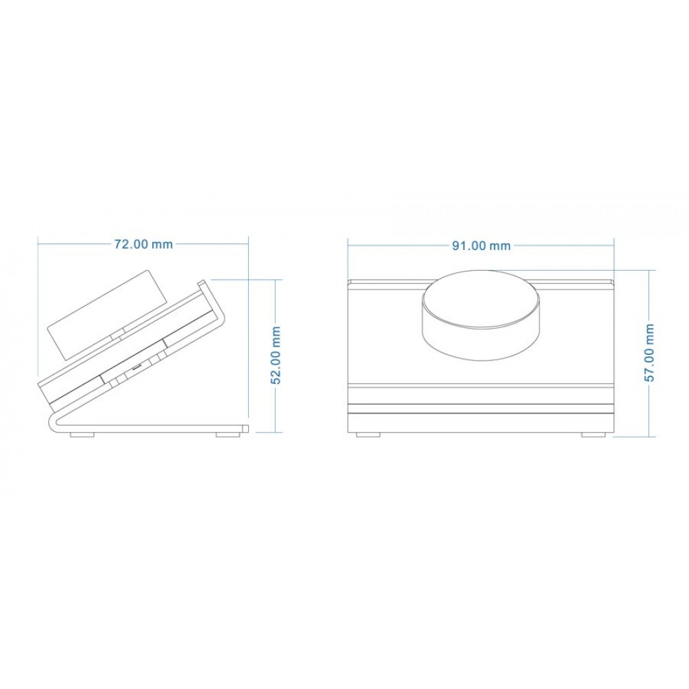Επιτραπέζιο Ασύρματο Χειριστήριο RGB Simpicity - Cubalux