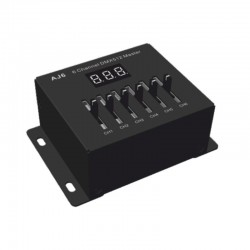 Mini Κονσόλα DMX512 6 Καναλιών - Cubalux