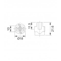NTOYI G9 BJB Φ20  ΧΩΡΙΣ ΚΑΛΩΔΙΟ CUBALUX
