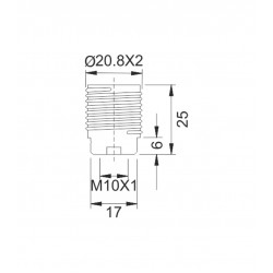 ΚΑΠΑΚΙ ΓΙΑ ΝΤΟΥΙ BJB Φ20 CUBALUX