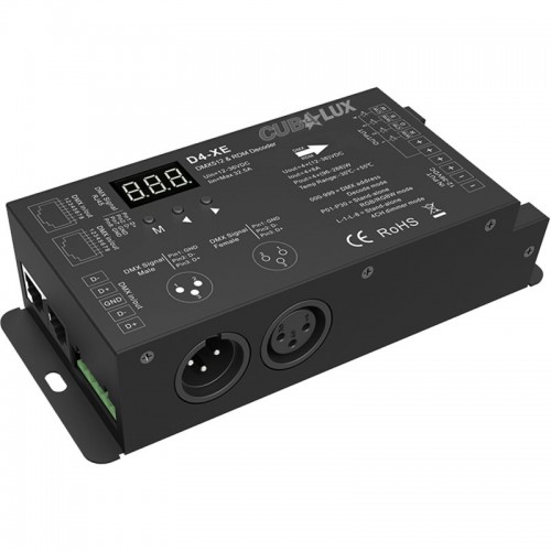 DMX512 & RDM decoder 4X8A - Cubalux