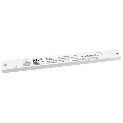 LED Driver Σταθερής Τάσης IP20 24V 150W KGP - Cubalux