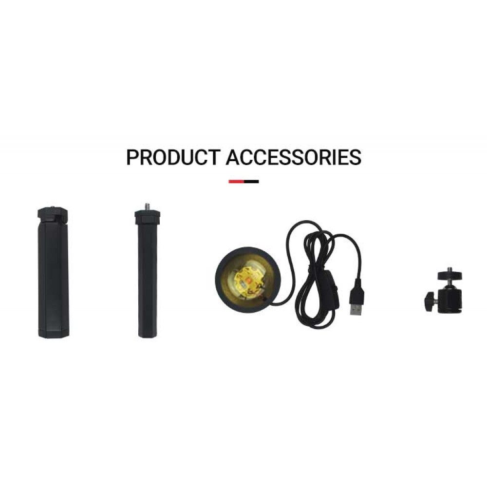 SUNSET & RGB Λάμπα Με Χειριστήριο 5V - Cubalux