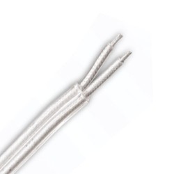 Καλώδιο Οβάλ PVC Διπλής Επένδυσης H03VVH2-F 2x0.75 Διάφανο - Cubalux