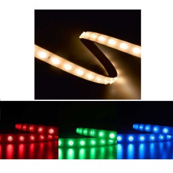 LED Ταινία Wall Washer 16W 24V IP67, 20x45 Μοίρες Φωτισμού, RGBW - 1 Μέτρο - CUBALUX