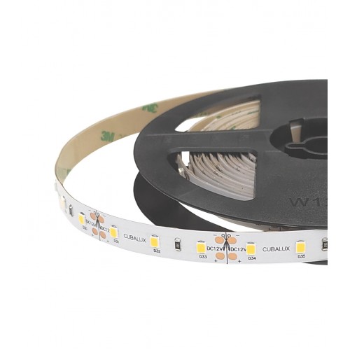 Ταινία Led JAZZ 12V 14,4 Watt IP65 SAMSUNG Chip Θερμό λευκό 3000K - 5 μέτρα - CUBALUX