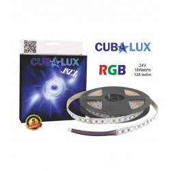Ταινία Led JAZZ RGB 24V 18 Watt IP20 - 5 μέτρα - CUBALUX