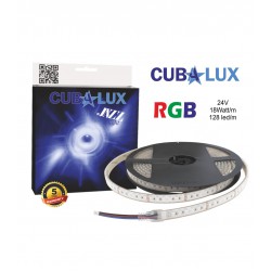Ταινία Led JAZZ RGB 24V 18 Watt IP68 - 5 μέτρα - CUBALUX