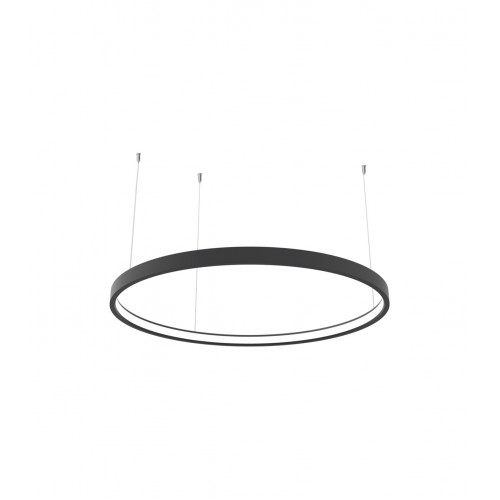 ΚΥΚΛΟΣ ΑΛΟΥΜΙΝΙΟΥ 900MM ΜΕ ΚΑΛΥΜΜΑ ΟΠΑΛ - ΦΩΤΙΣΜΟΣ ΕΣΩΤΕΡΙΚΑ - ΜΑΥΡΟ - Cubalux