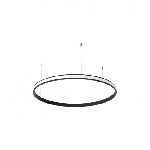 ΚΥΚΛΟΣ ΑΛΟΥΜΙΝΙΟΥ 900MM ΜΕ ΚΑΛΥΜΜΑ ΟΠΑΛ - ΦΩΤΙΣΜΟΣ ΕΞΩΤΕΡΙΚΟΣ - ΜΑΥΡΟ - Cubalux