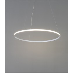 ΚΥΚΛΟΣ ΑΛΟΥΜΙΝΙΟΥ 900MM ΜΕ ΚΑΛΥΜΜΑ ΟΠΑΛ - ΦΩΤΙΣΜΟΣ ΕΞΩΤΕΡΙΚΟΣ - ΛΕΥΚΟ - Cubalux