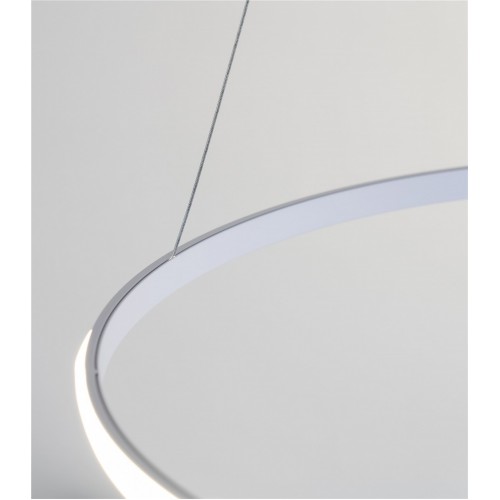 ΚΥΚΛΟΣ ΑΛΟΥΜΙΝΙΟΥ 900MM ΜΕ ΚΑΛΥΜΜΑ ΟΠΑΛ - ΦΩΤΙΣΜΟΣ ΕΞΩΤΕΡΙΚΟΣ - ΛΕΥΚΟ - Cubalux