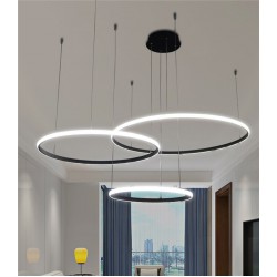 ΚΥΚΛΟΣ ΑΛΟΥΜΙΝΙΟΥ 1200MM ΜΕ ΚΑΛΥΜΜΑ ΟΠΑΛ - ΦΩΤΙΣΜΟΣ ΕΞΩΤΕΡΙΚΟΣ - ΜΑΥΡΟ - Cubalux