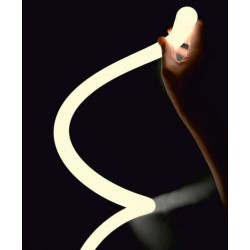 Προφίλ πλαστικό 1 μέτρο για ταινία led neon Rondo - Cubalux