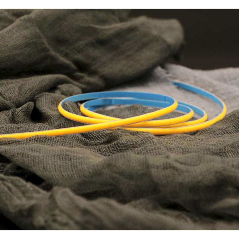 LED COB Ταινία SLIM LINE - TΩRA Dotless 3W 24V IP20 CRI 90 Θερμό Λευκό 2700K - 5 Μέτρα  - CUBALUX