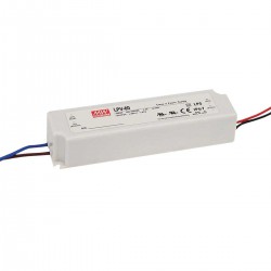 MEAN WELL LPV SERIES ― Σταθερής Τάσης 60 Watt 24 Vdc IP67